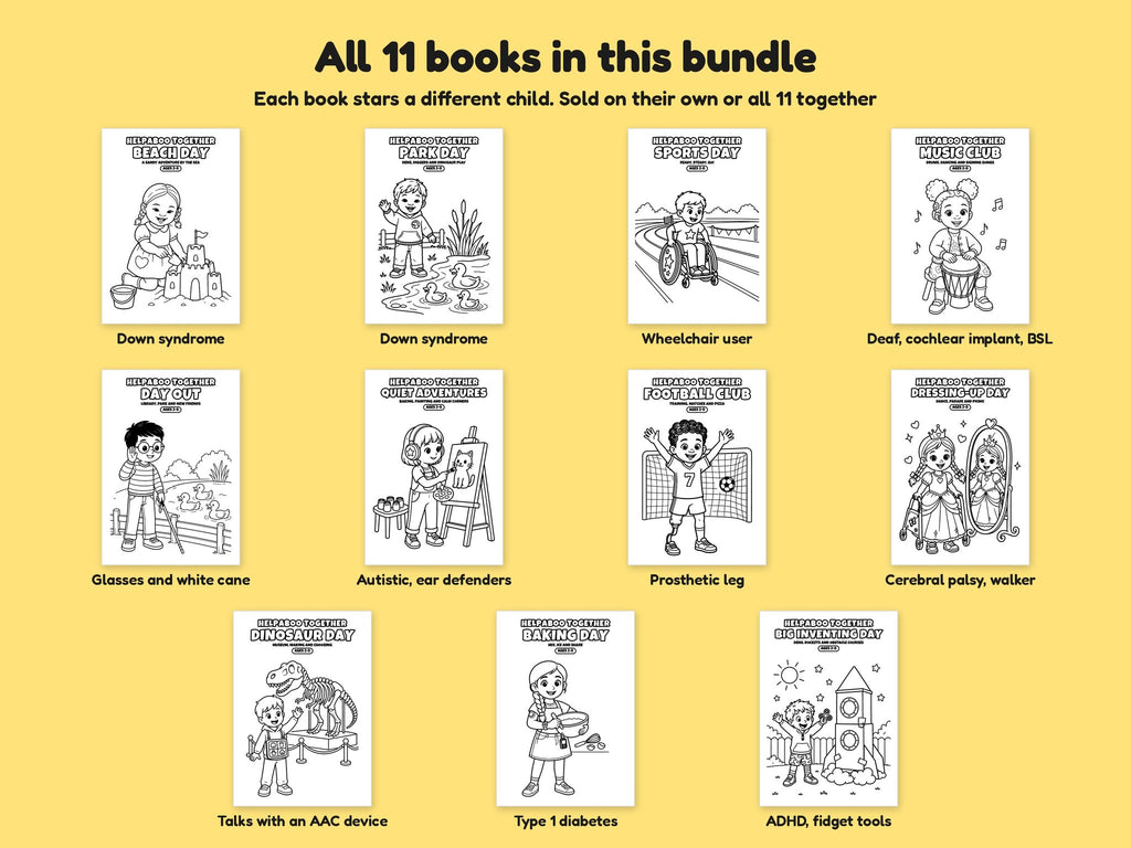 Helpaboo Together – All 11 Books Bundle: all 11 books