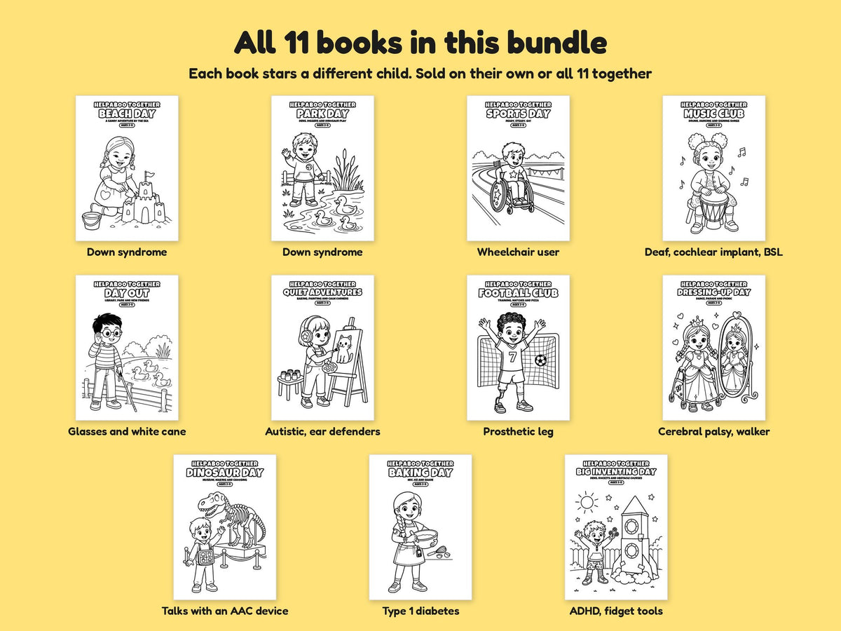Helpaboo Together – All 11 Books Bundle: all 11 books