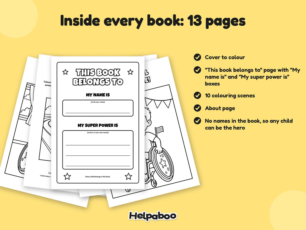 Helpaboo Together – All 11 Books Bundle: inside every book