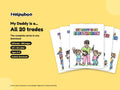 My Daddy is a... All 20 Books Bundle – Printable Colouring Books: cover