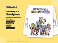 My Daddy is a Handyman – Printable Colouring Book: cover