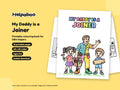 My Daddy is a Joiner – Printable Colouring Book: cover