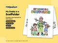 My Daddy is a Scaffolder – Printable Colouring Book: cover