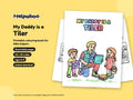 My Daddy is a Tiler – Printable Colouring Book: cover